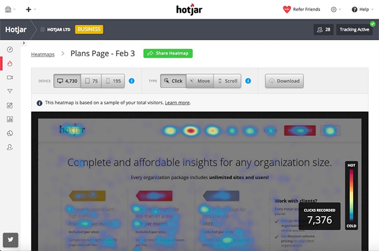 hotjar-heatmap